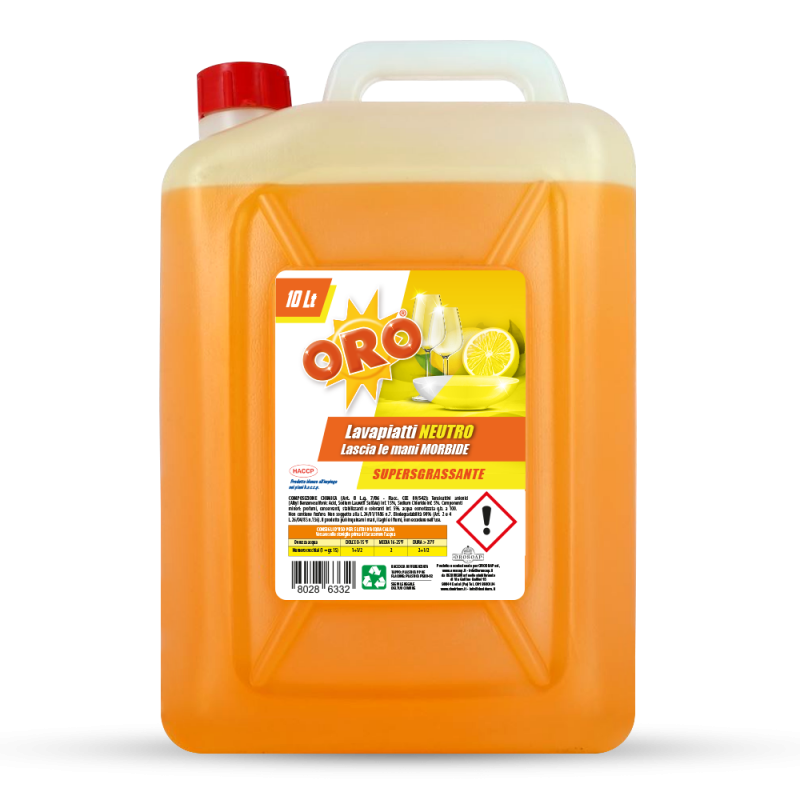 ORO PIATTI PH NEUTRO AL LIMONE 10 lt