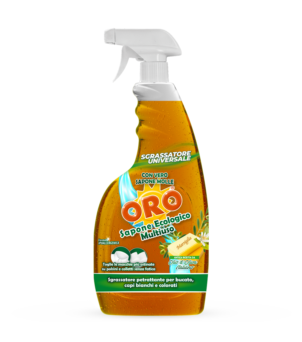 ORO SGRASSATORE CON SAPONE ECOL. MULTIUSO 0.750 GR