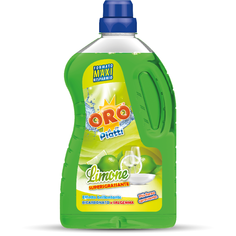 ORO PIATTI LIMONE BICARBONATO & SALGEMMA 2 lt