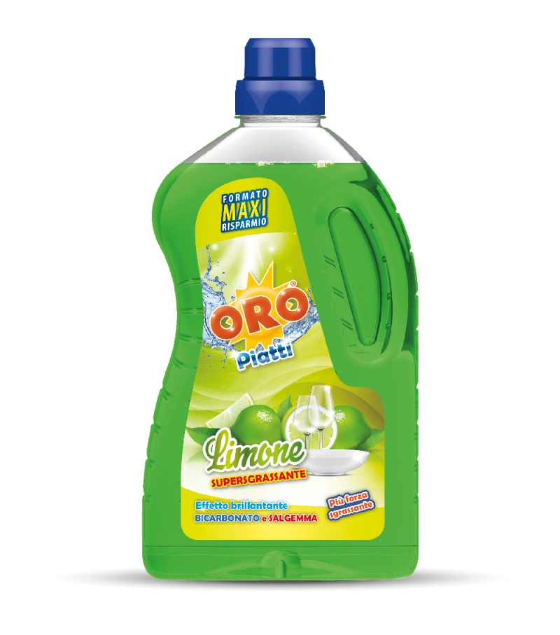 ORO PIATTI LIMONE BICARBONATO & SALGEMMA 2 lt