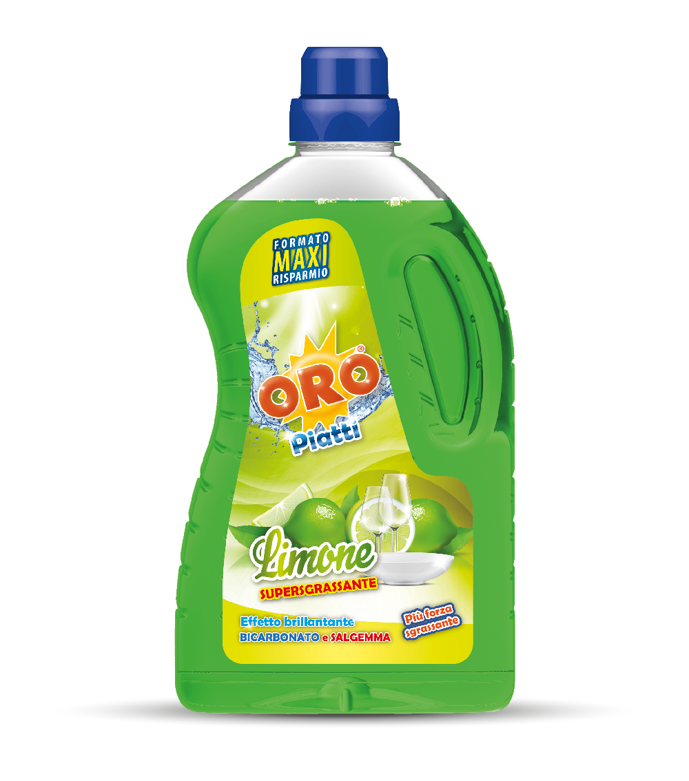 ORO PIATTI LIMONE BICARBONATO & SALGEMMA 2 lt