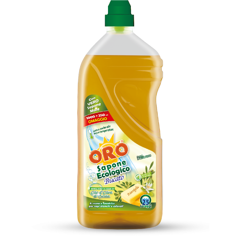 ORO BUCATO SAPONE ECOLOGICO 1.25 lt