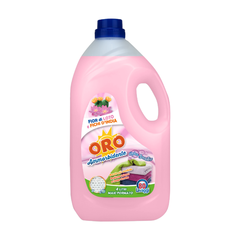 oro ammorbidente fior di loto 4 lt