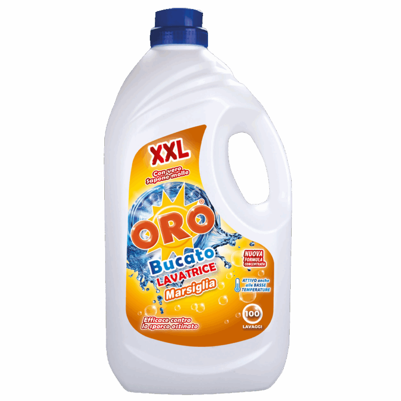 oro bucato sapone di marsiglia 4 lt