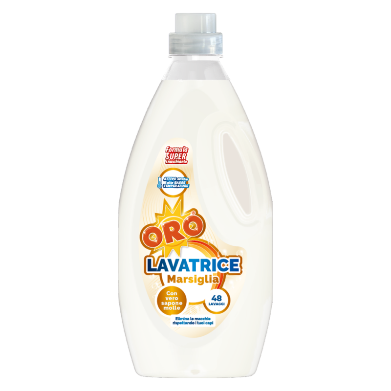 oro bucato lavatrice marsiglia 2200 ml