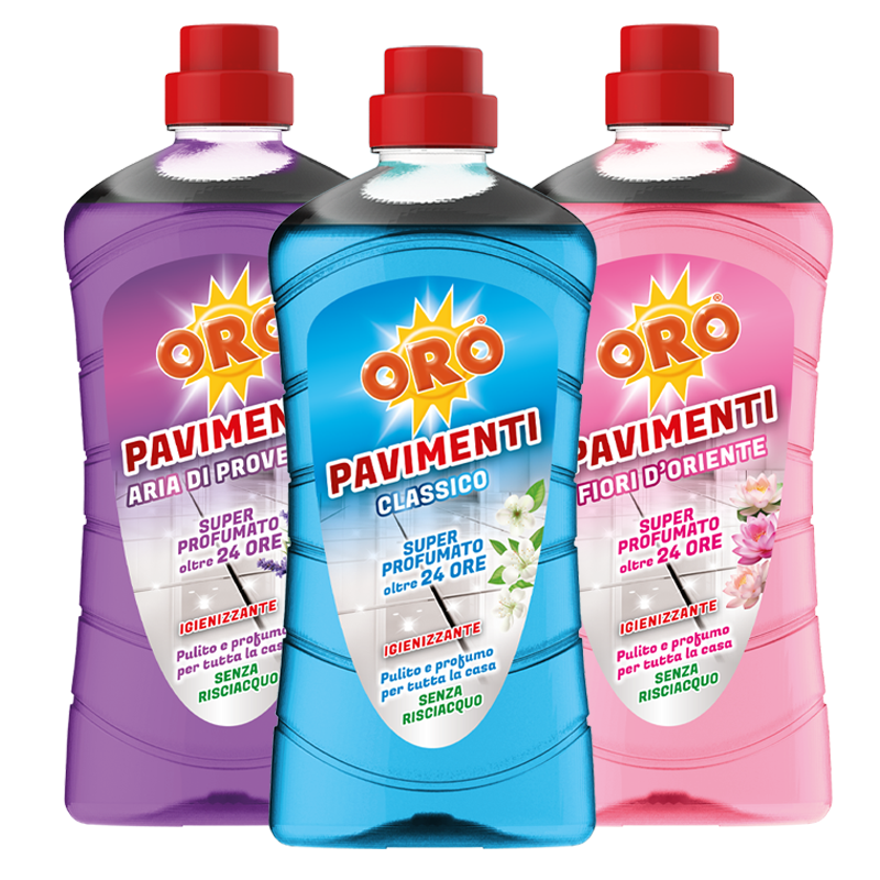 DETERGENTI PAVIMENTI E SUPERFICI